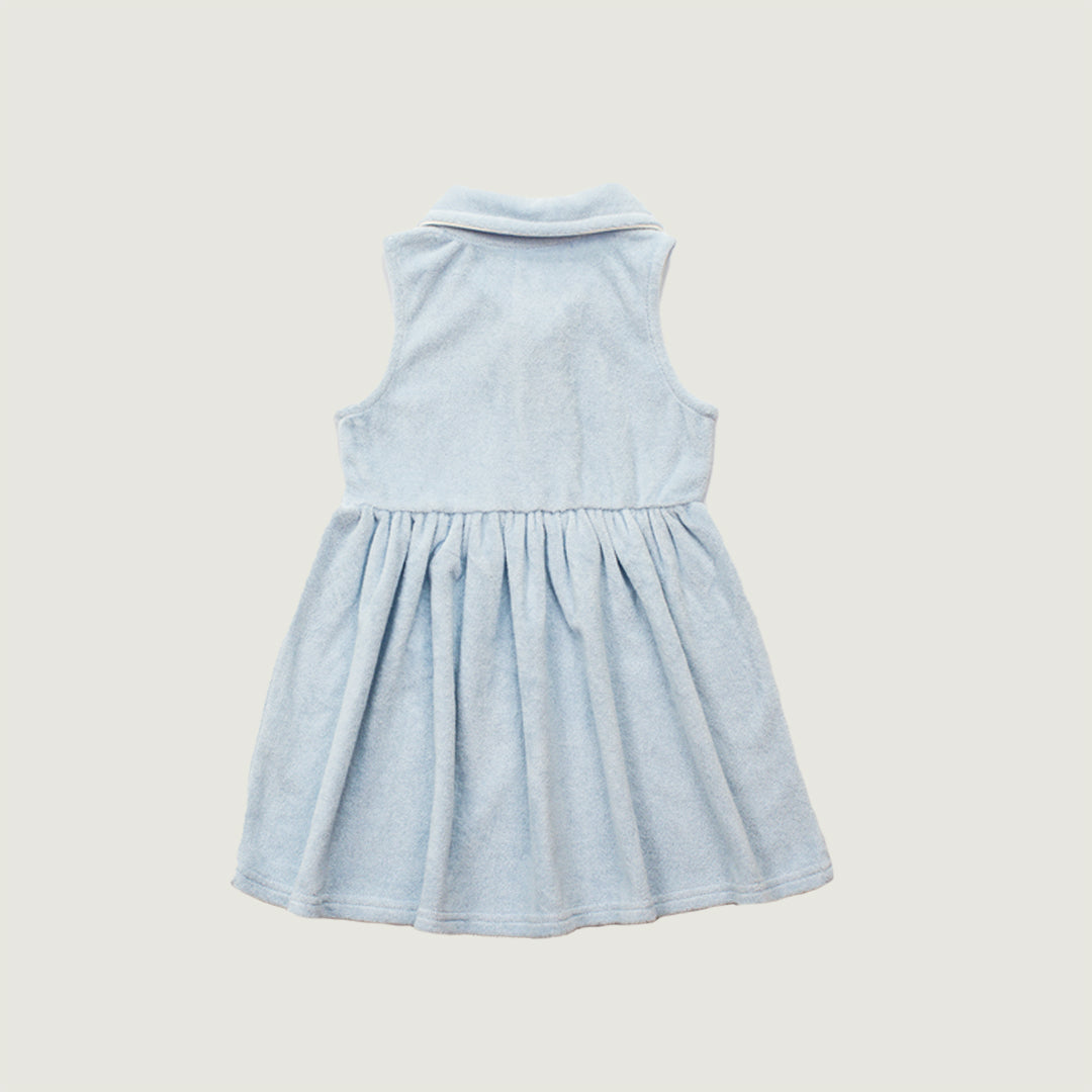 MAUI TENNIS DRESS - BABY BLUE