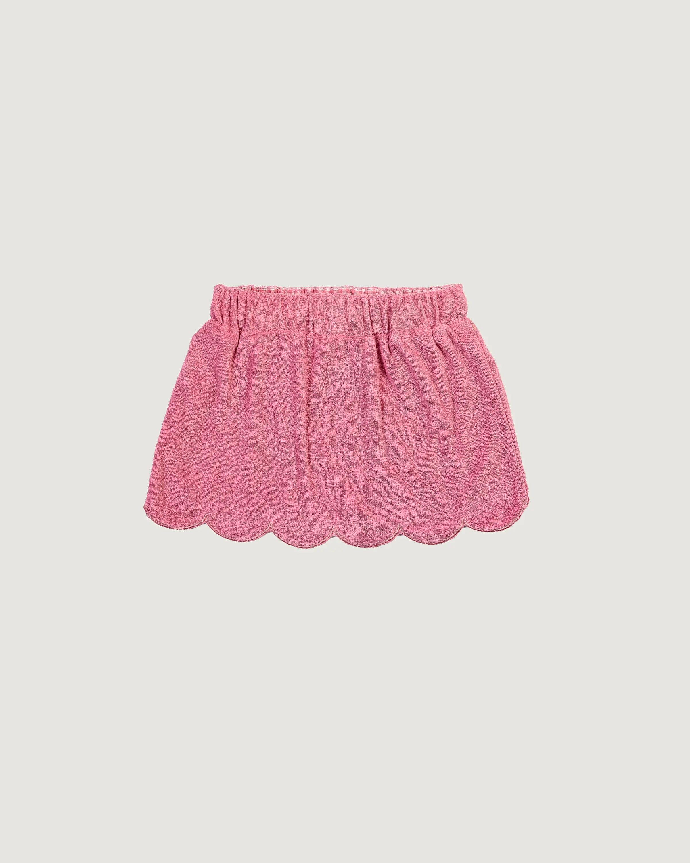 MAUI SCALLOPED SKIRT - PINK