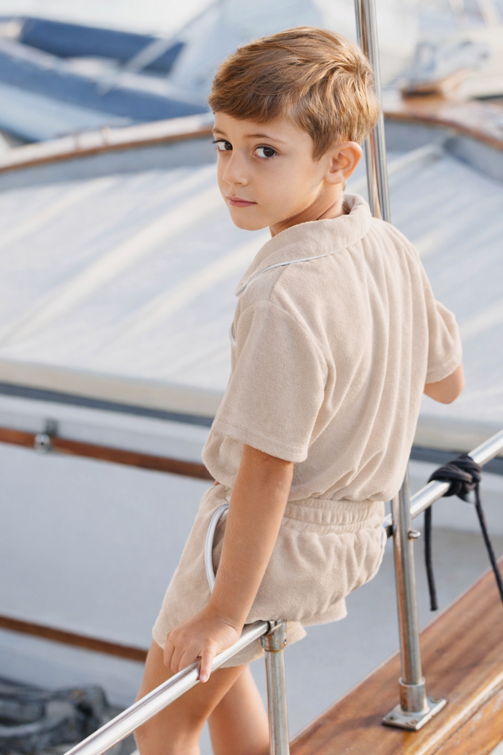 MAUI TERRY SET - STONE