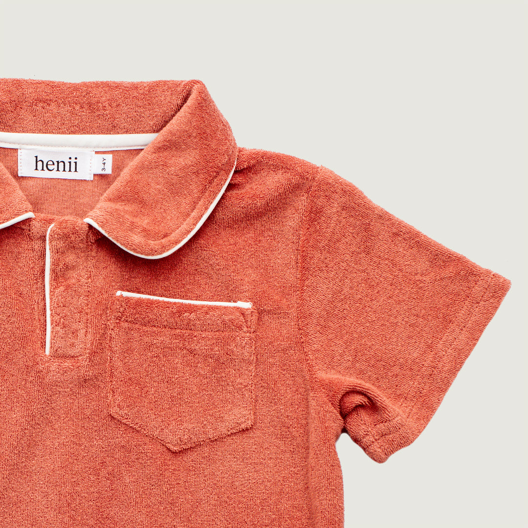 MAUI TERRYSET - TERRACOTTA