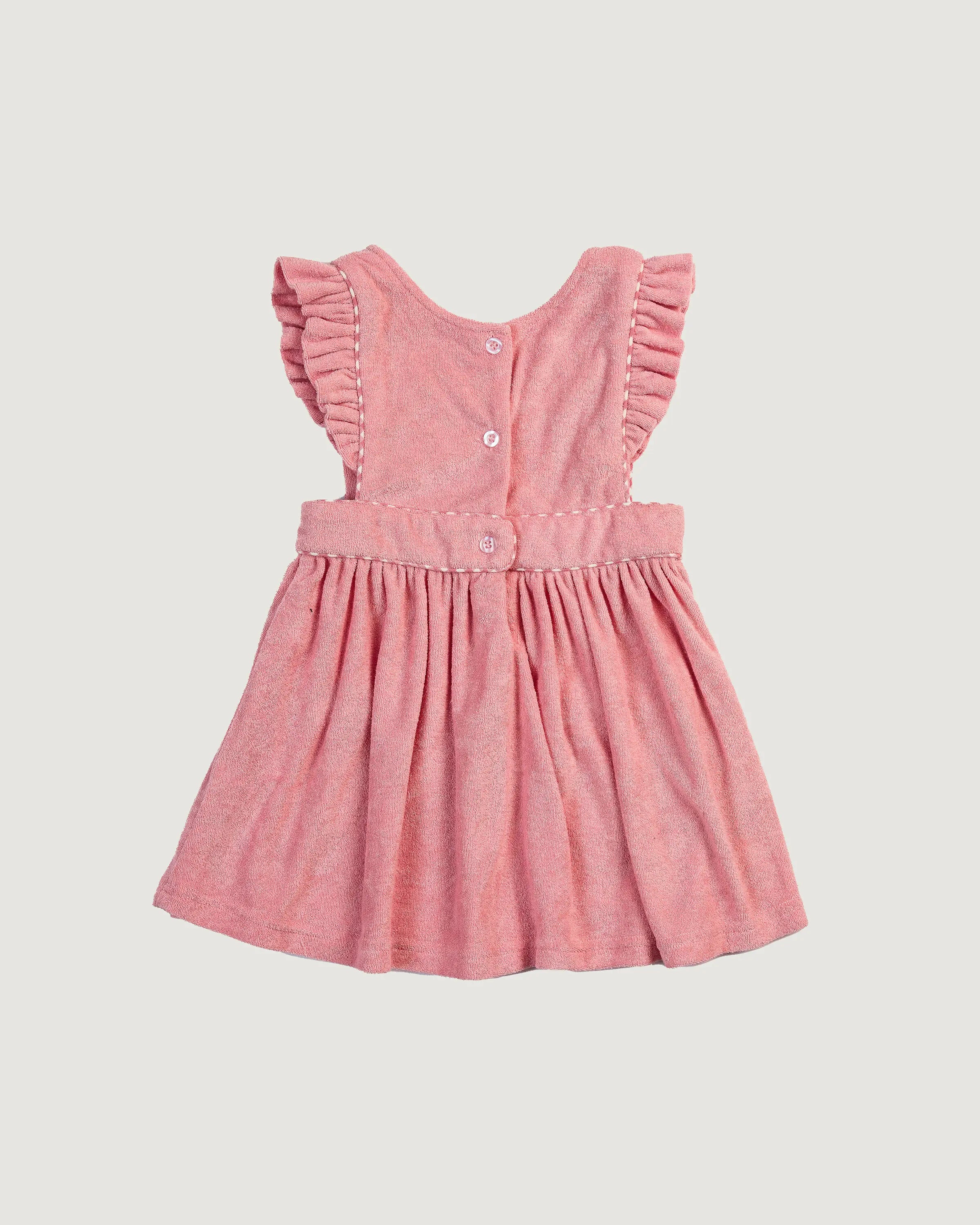 MAUI PINAFORE DRESS - WATERMELON