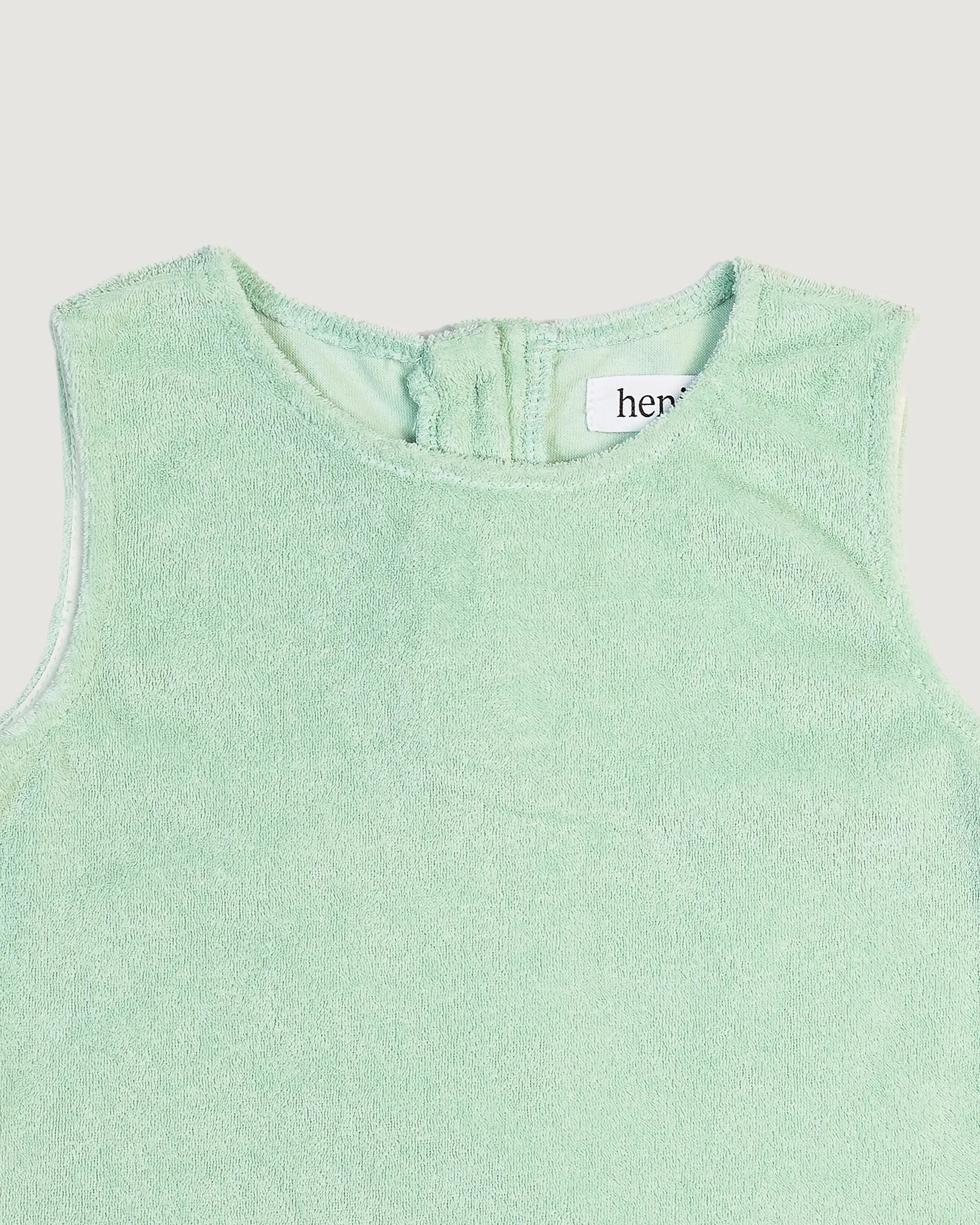 MAUI SCALLOPED DRESS - MINT